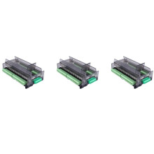 3X PLC Industrial Control Board Module FX3U-48MT Programmable Logic Controller 24 Input 24 Output 24V 1A