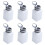 6X 200ML Capacity Liquid Oil Alcohol Dispenser Clear Bottle Container 1