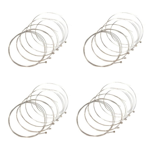 24X Alice A506 Electric Guitar Strings Single String E (1St) - E(6Th) Full Size Set for Professional Guitar Strings