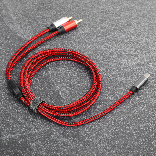 Καλώδιο Hi-Fi Sound RCA Premium2RCA Αρσενικό σε 2RCA Αρσενικό Στερεοφωνικό Καλώδιο Ήχου με 2