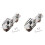 2X Prewired Guitar Control Plate,Loaded 3-Way Blade  Push Pull Potentiometer Excellent CTS Pot Speed Knobs 1