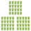 60 Paper Cups (9oz) - Plain Solid Colours Birthday Party Tableware Catering(Green) 1