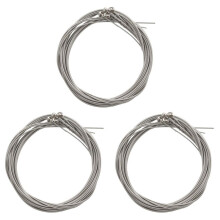 12 Pieces Bass Strings Bass Guitar Accessories Guitar Strings Silver Plated Guitar Music Accessories