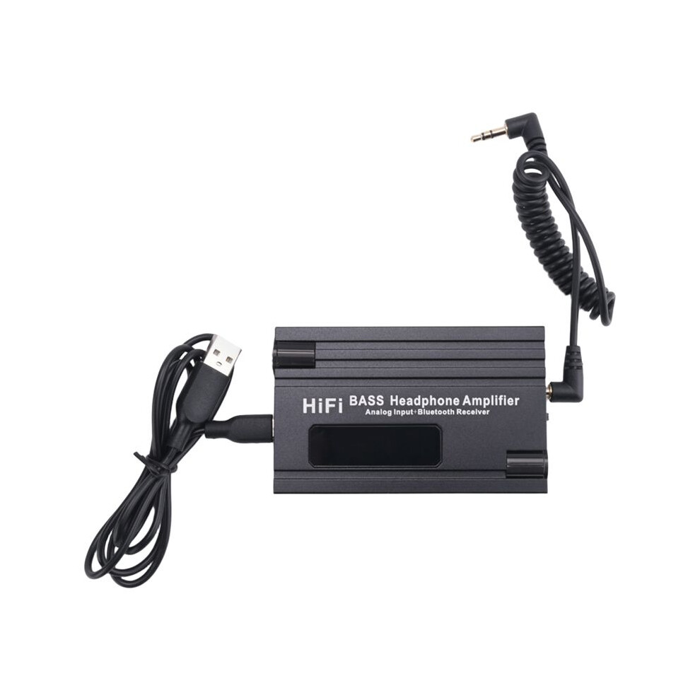 Hifi Headphone Amplifier Portable Hifi Earphone Amp With Bass Volume Control For Mp3/Mp4/Phones/Digital Player 6032151735986