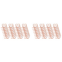 Table Number Holders 64Pcs, Place Card Holder Heart Shape Playing Cards Holders Photo Holder Table Picture Stands
