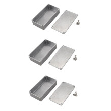 3 StüCk Gitarren Effekt Pedal Aluminium Stomp Box GehäUse für DIY Gitarren Pedal Kit 1590B