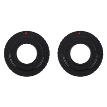 2X Camera C Mount Lens for X Mount X-Pro1 X-E2 X-M1 Camera Adapter Ring C-FX