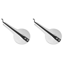 2X Arpa de MandíBula PortáTil de Acero Arpa JudíA Altai Boca ÉTnica Instrumento Musical Ruso ArmóNica Principiantes Regalos para NiñOs,B