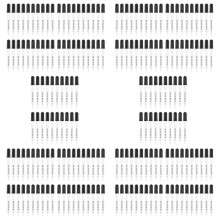 200Pcs 1Ml Glass Liquid Droppers, Eye Dropper Pipettes with Black Suction Bulb, for Makeup Art Liquid,Straight Tip Style