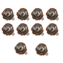 10X Guitar Parts & Accessories Switchcraft 1/4 6.35mm 2-Conductor Mono Chassis Guitar Jack Input Output