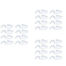 24 Pairs Safety Eye Glasses Side, Slip Clear Side Shield for Safety Glasses- Fits Most Eyeglasses(M-L)