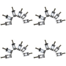 Satz Von 24 Ersatz-Chrom-Tremolo Bruecke Saettel Fuer E-Gitarre