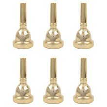 6X Alto Posaune Kupfer MundStueck 6.5AL Golden