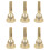 6X Alttrombone Koper Mondstuk Mondstuk 6.5AL Goud 1