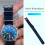 18mm nylon watch band drawstring bracelet Strap Watch Strap Dark 4