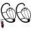 Wig Stand, Wig Drying Stand, 2 Sets 2