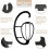Wig Stand, Wig Drying Stand, 2 Sets 6