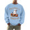 Pull imprimé Halloween pour couples, en polaire douce et tendance 2