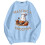 Pull imprimé Halloween pour couples, en polaire douce et tendance 4