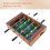 4-Row Table Soccer, 2 Balls, 34.2x21.4x6.8cm 4