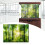 Waterproof 3D Forest Aquarium Film 3