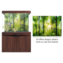 Waterproof 3D Forest Aquarium Film