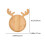 Plateau de service en bois, décoration de Noël, 1 pièce 3