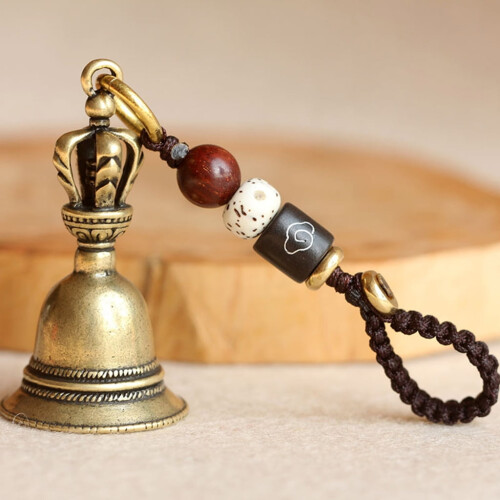 Brass Hand Bell Large for Weddings and Classroom Use 1