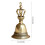 Brass Hand Bell Large for Weddings and Classroom Use 5