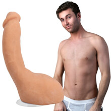 Signature Cocks James Deen Ultraskyn Suction Cup Realistic Dildo 8 Inch