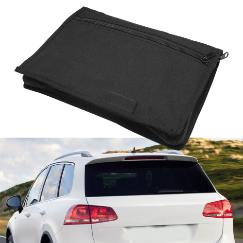 Multiple Compartment Car Document Organizers Oxford Fabric Constructions Small Car Glove Box Document Holder for Car 1
