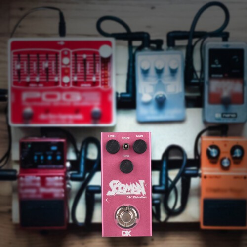I9265 Distortion Pedal 10x4.5x3.2cm Black 9V 2