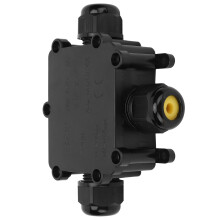 Outdoor IP68 Waterproof Junction Box 3 Way Electrical Connector TB730
