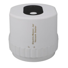 Rechargeable Cordless Mason Jar Vacuum Sealer – White, 2000mAh