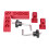Widened And Thickened Design Magnetic ABS Material90Degree Angle Ruler Woodworking Tool Right Angle Locator Multi Angle Scale Versatile Easy To Use 3