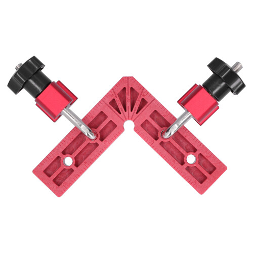 Widened And Thickened Design Magnetic ABS Material90Degree Angle Ruler Woodworking Tool Right Angle Locator Multi Angle Scale Versatile Easy To Use 2