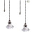 2-Pack Decorative Fan Chain Pulls with Crystal Pendants - Vintage Style Multi-Use Ceiling Fan and Light Pull Cords 2