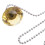 2-Pack Decorative Fan Chain Pulls with Crystal Pendants - Vintage Style Multi-Use Ceiling Fan and Light Pull Cords 6
