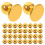 Sewing Buttons For Uniforms Plastic Golden 50pcs 1
