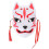 Decorative Halloween Fox Mask For Costume Party Full Face 1