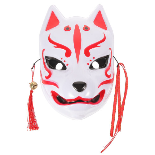Decorative Halloween Fox Mask For Costume Party Full Face