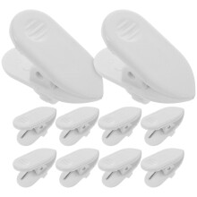 10pcs 360 White Earphone Lavalier To Rotate