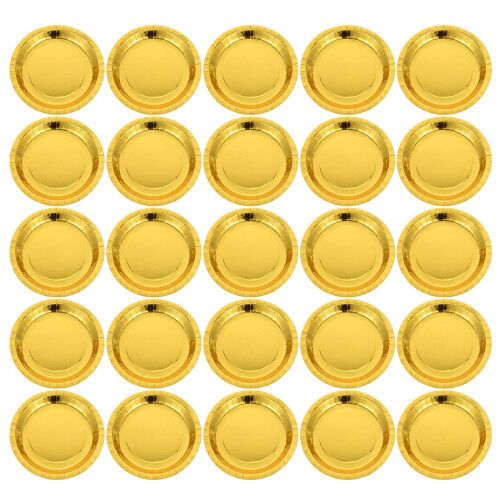 150Pcs Golden Paper Multi-Function Dessert Party Use
