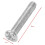18 Pcs Electric Guitar Tremolo Bridge String Saddles Mount Adjust Conical Spring and Screws Silver 7