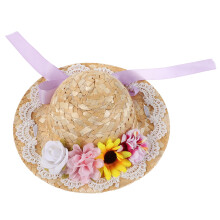 Tiny Straw Hat For Crafting And Special Occasion Decorative Use