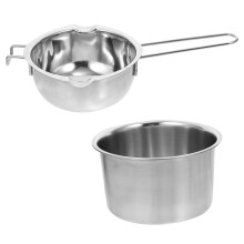 1Set Rvs Dubbele Smeltpan Chocolade Kaas Wax Voor Keuken Gebruik