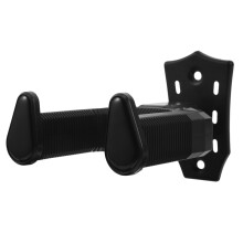 Black Gravity Lock Guitar Wall Hanger Iron Rubber Instrument Hook
