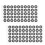 2 Sheets 3d Scanner Positioning Targets Diffuse Reflection Markers 1