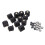 12 Sets LED Flashlight Switch Cap Soft Boot Cover For Push Button 1