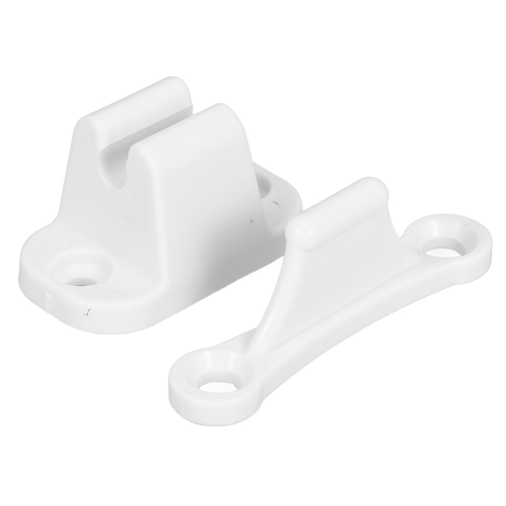 White Nylon Camper Door Catch Rv Exterior Door Holders Durable 3711780800007
